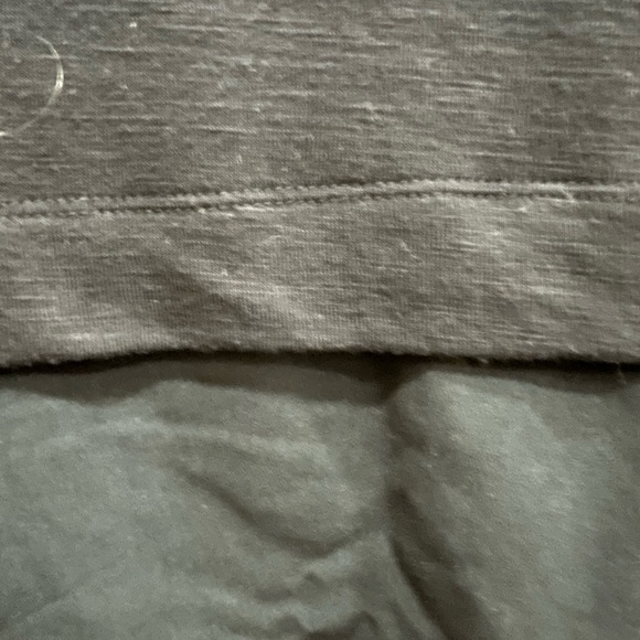 J. Crew Black Cotton Layered Long Sleeve Work Top - Picture 6 of 11